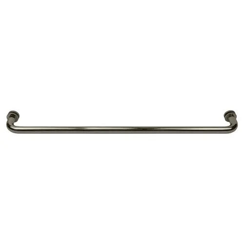 Polished Nickel 24" BM Series Tubular Single-Sided Towel Bar