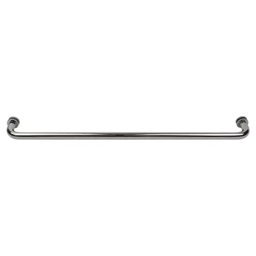 Polished Chrome 26" BM Series Tubular Single-Sided Towel Bar