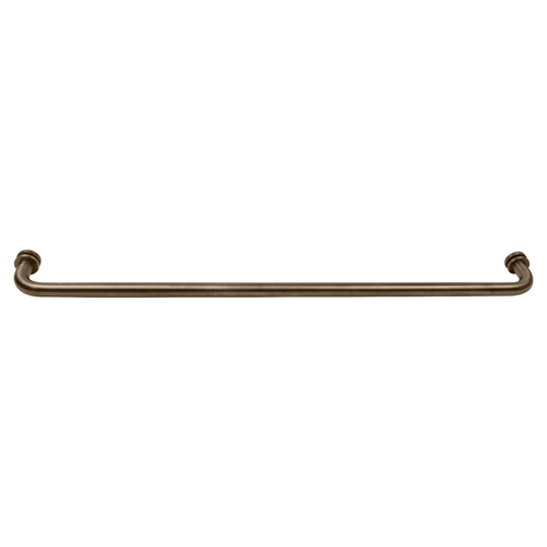 Antique Brass 30" BM Series Tubular Single-Sided Towel Bar