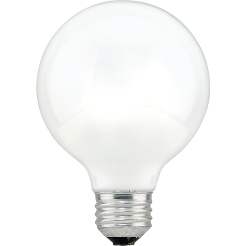 Sylvania 15882 Incandescent Lamp, 40 W, G25 Lamp, Medium Lamp Base, 260 Lumens, 2850 K Color Temp, Soft White Light - pack of 3