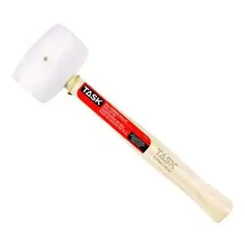 Mallet, 32 oz Head, Rubber Head White