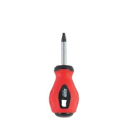 Screwdriver, #0 Drive, Square Recess Drive, 4 in L Shank, Rubber Handle, Soft Touch Grip Handle