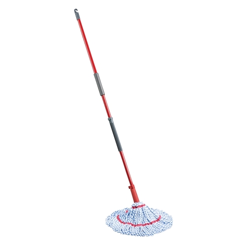 Vileda 170650 148241 Wet Mop, 55 in L, Microfiber Cloth Mop Head, Steel Handle