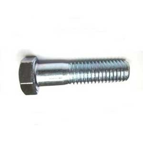 Hex Bolt, 5/8-11 Thread, 2 in OAL, 5 Grade, Steel, Zinc, Coarse, Partial Thread