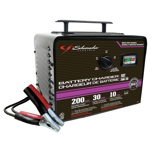 Manual Bench Top Charger, 30 A Charge, 200 A Engine Start