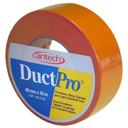 Cantech 397114855 TAPE DUCT CLOTH ORNG 48MMX55M