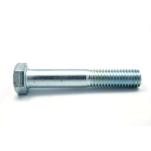 Hex Bolt, 1/4-20 Thread, 2-1/2 in OAL, 2 Grade, Steel, Zinc, Coarse, Partial Thread, 50/BX - pack of 50