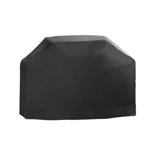 Small/Medium Grill Cover, 20 in W, 45 in D, 60 in H, Polyester, Black