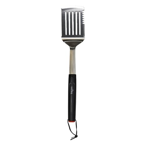 Spatula, Stainless Steel Blade, Stainless Steel, Plastic Handle, Round Handle