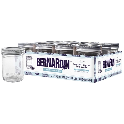 BERNARDIN 20250 Mason Jar, 250 mL