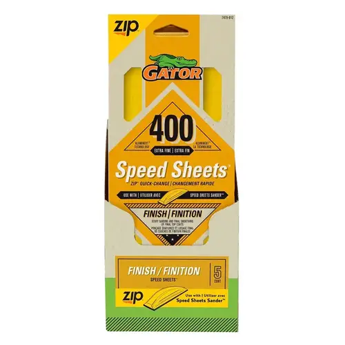 SHEET SANDING LARGE H&L 400GRT - pack of 5