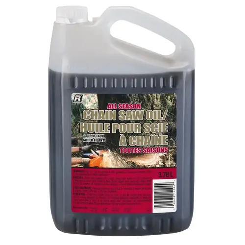 Medium Chainsaw Oil, Red, 428 deg F Flash, 3.78 L - pack of 4