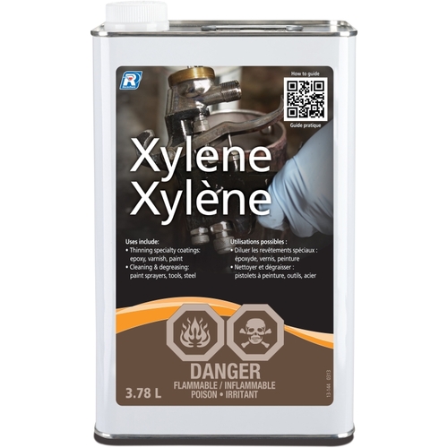 13-144 Xylene Solvent, Liquid, Aromatic, Clear, 3.78 L, Case