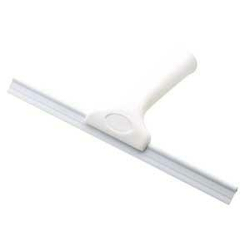 MALLORY 83300 Shower Wipe Squeegee, White