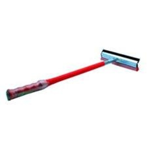 MALLORY 10NYRD-26A Window Squeegee, Rubber Frame, Red