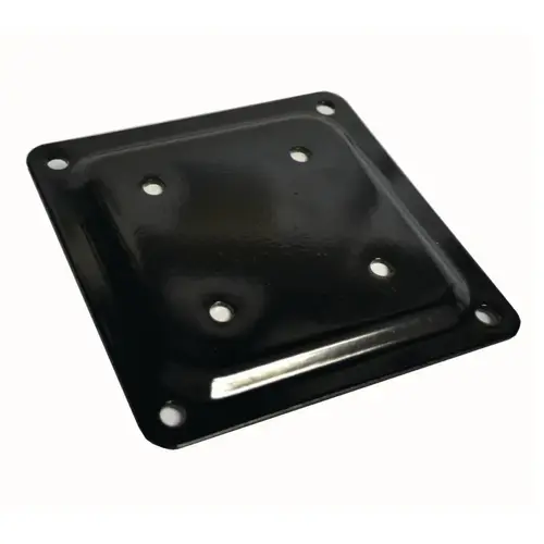 Base Plate, 4 x 4 in Column/Post, Black