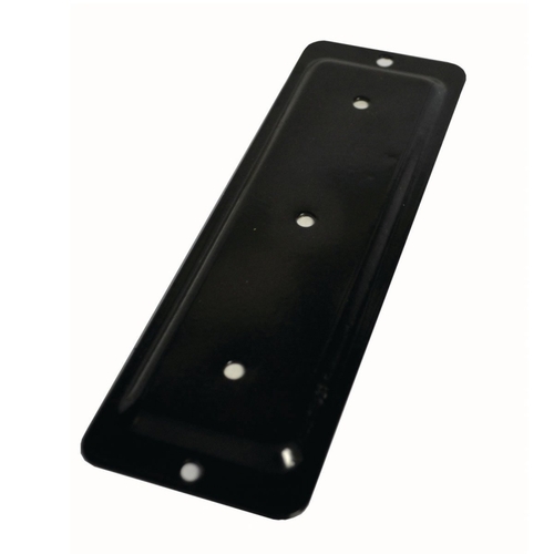 Post Connector Plate, 2 x 6, 4 x 4 in Column/Post, Black