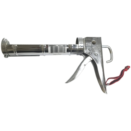 Chidaca 31117 Caulking Gun, 300 to 320 mL Cartridge, Half-Cylindrical Cartridge