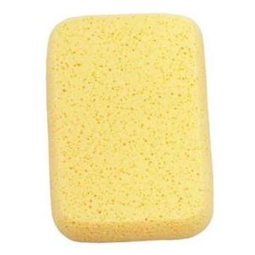 Professional Grouting Sponge, 8 in L, 5 in W, 2 in Thick, Foam Rubber