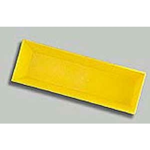 Richard Series Mud Pan, Polypropylene Yellow