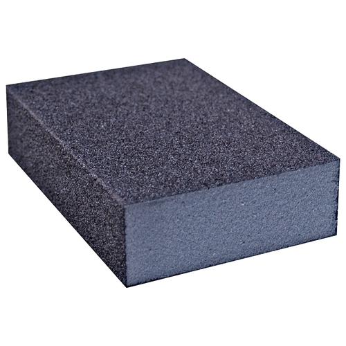 Sanding Sponge, 4 in L, 2-3/4 in W, Coarse, Medium