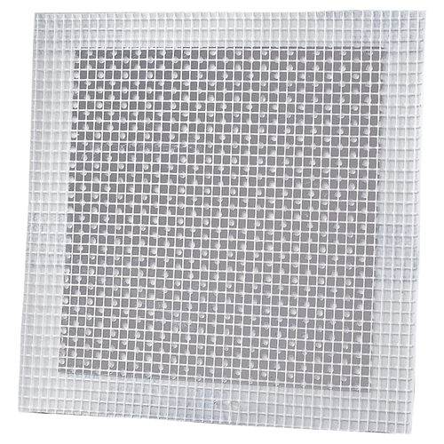 Drywall Patch, 4 in L, 4 in W, White