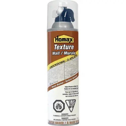 Knockdown Series Wall Texture, Liquid, White, 20 oz Aersol Can