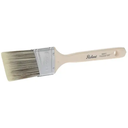 Richard Pro Platinum Paint Brush, 2 in W, Polyester Bristle