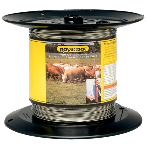 Parmak 818 Electric Fence Wire, 17 ga Wire, Aluminum Conductor, 1312 ft L