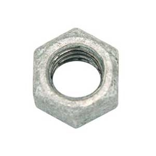 Hex Nut, Coarse Thread, 3/8-16 Thread, Steel, A Grade