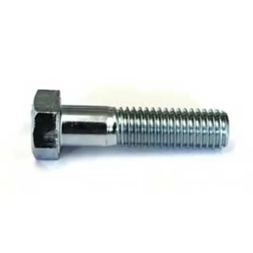 Hex Bolt, 1/2-13 Thread, 2-1/2 in OAL, 2 Grade, Steel, Zinc, Coarse, Partial Thread, 50/BX