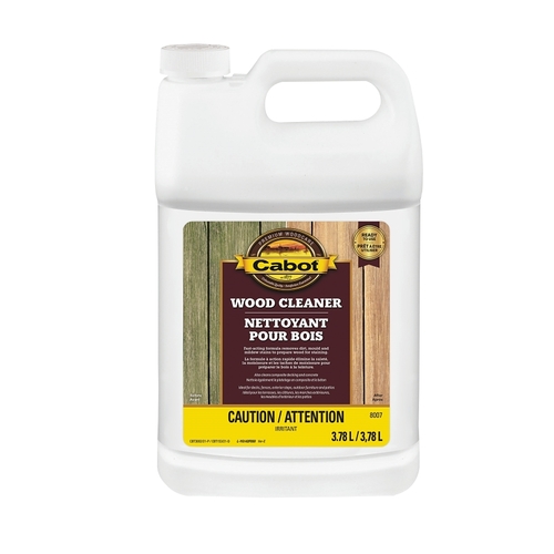 Wood Cleaner, 1 gal, Liquid, Clear - pack of 4