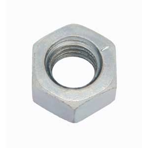 Reliable FHNCZ38VP Hex Nut, Coarse Thread, 3/8-16 Thread, Steel, Zinc, 2 Grade, 100/BX