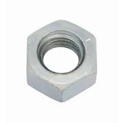 Hex Nut, Coarse Thread, 7/8-9 Thread, Steel, Zinc, 2 Grade