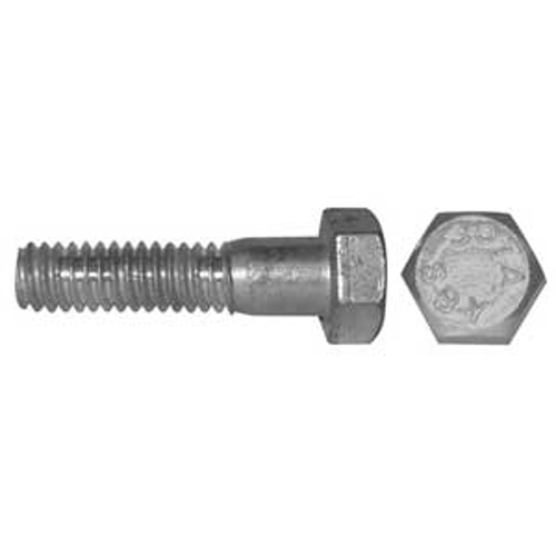 Reliable HBZM840MR-XCP5 Hex Bolt, M8-1.25 Thread, 40 mm OAL, 8.8 Grade, Steel, Zinc, Full, Metric Thread - pack of 10