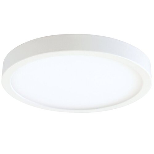 Panel Light, LED, Flat, Round, 7 in