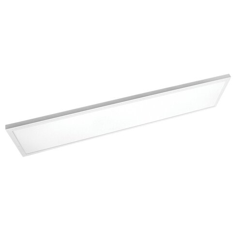 Panel Light, LED, Flat, White 1 in x 4 ft