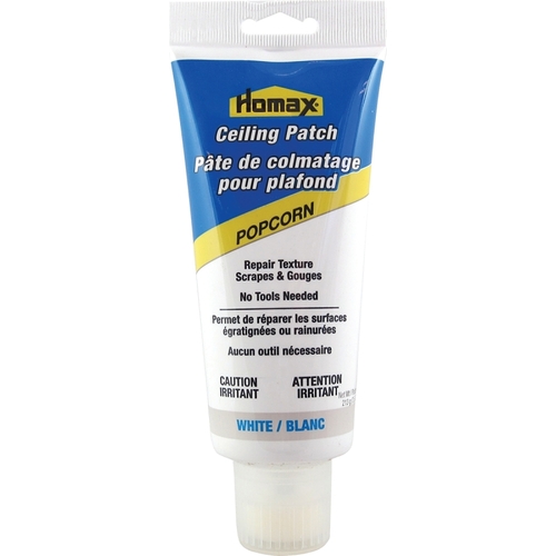 Homax 5925 Ceiling Texture, Liquid, White, 7.5 oz Tube