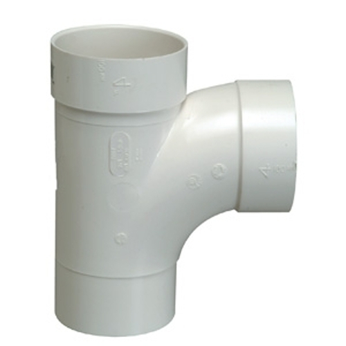 IPEX USA LLC 40157 Pipe Tee Wye, 4 in, Spigot x Hub, PVC Buy Now