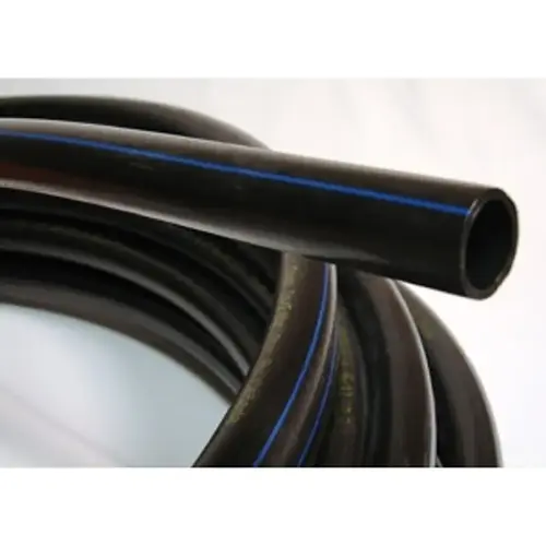 0 Pipe Tubing, 1-1/4 in, Polyethylene, Black, 300 ft L