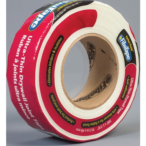 ADFORS FDW8192-U-XCP12 FibaTape Drywall Tape Wrap, 300 ft L, 1-7/8 in W, White - pack of 12