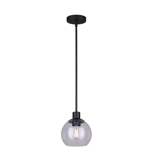 LANDRY Series Pendant Lighting, 1-Lamp, CFL, Incandescent, LED Lamp, Metal Fixture