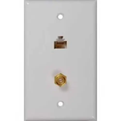 VOXX TPH567R CTPH557 Series CTPH557R Wallplate, White