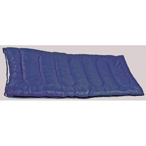 WORLD FAMOUS 5890 Sleeping Bag, 75 in L, 30 in W, Blue