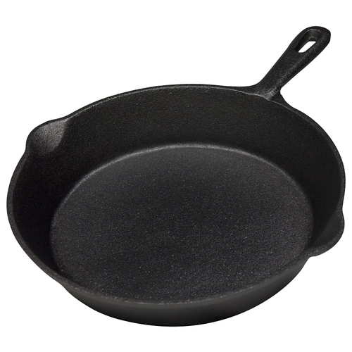 Camping Skillet, 10-1/2 in Dia, Cast Iron