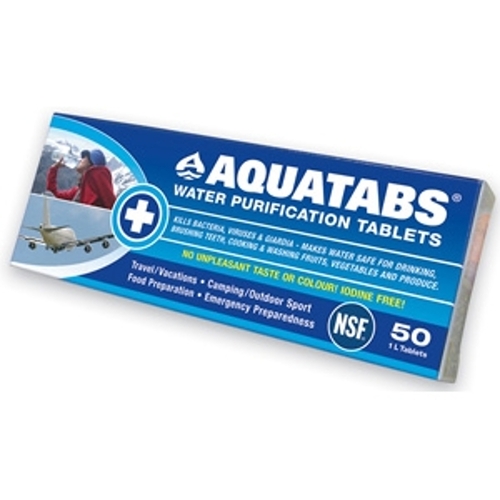 WORLD FAMOUS 1368 Water Purification Tablet, 1 L