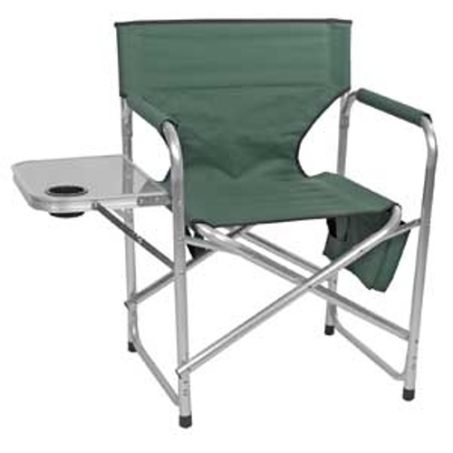 WORLD FAMOUS 6042-GRN Director Chair, 19 in L Seat, 15 in W Seat, Green