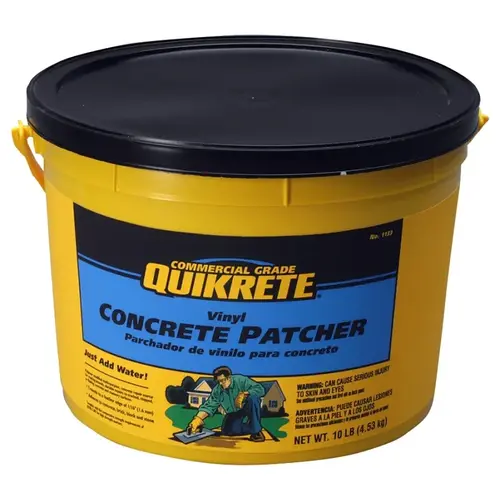 Concrete Patch Sealant, Brown/Gray, Granules, 4.5 kg Pail