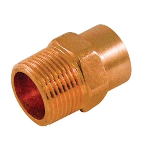 Pipe Adapter, 1-1/2 in, Sweat x Male, Copper