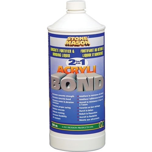 Stone Mason SN164287 Acryli-Bond, Liquid, 3.78 L Bottle